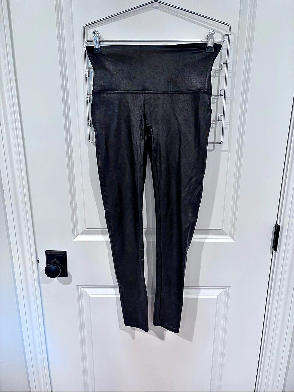 SPANX Faux Leather Leggings Black XL